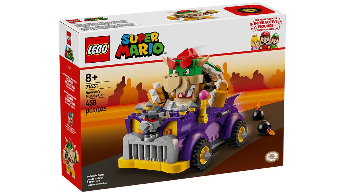 LEGO® Super Mario™ Bowser’s Muscle Car Expansion Set